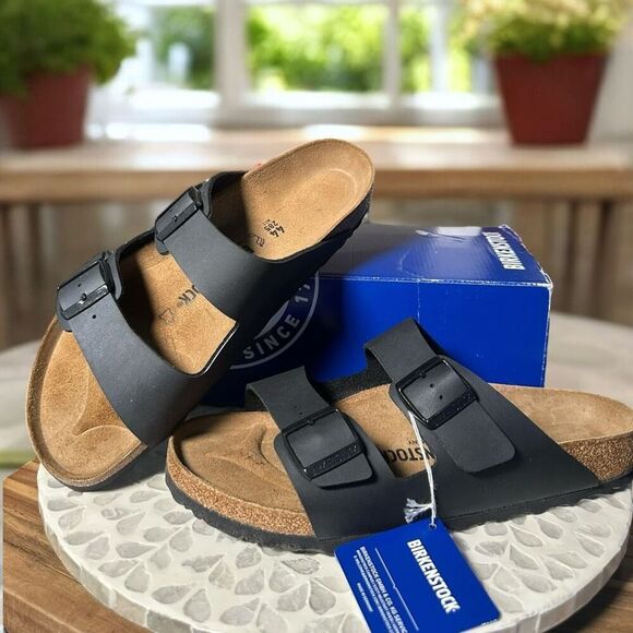 Birkenstock Arizona Regular Fit two Strap Sandal Slide Size 44 EU - Picture 7 of 12